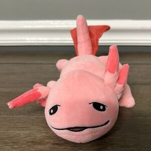 2020 Loot Anime Onyx Equinox Meque Plush Crunchyroll Pink Axolotl Stuffed Toy